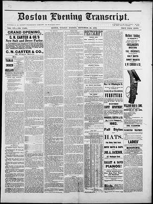Boston Evening Transcript