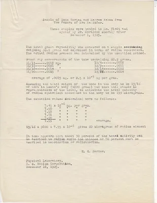 Report, December 18, 1925