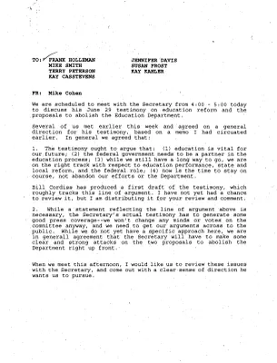 June 29 Ed Reform Hearing - House - RWR Testimony [2]