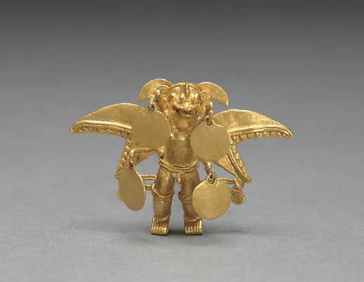 Winged Figure Pendant
