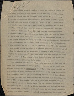 Robert L. Hale typescript, [Nantucket, Mass.?, August 1927?]