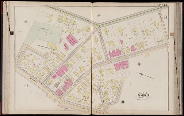 Atlas of the city of Boston : Roxbury, Mass. : volume four : from actual surveys and official records