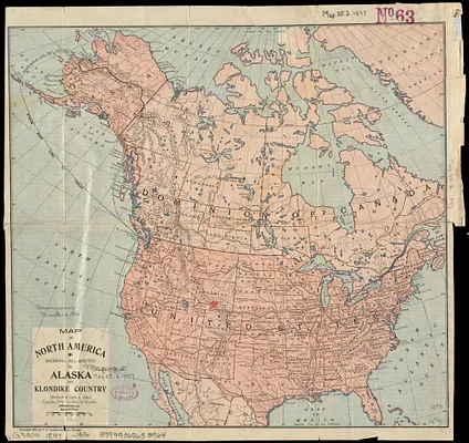 Map of North America