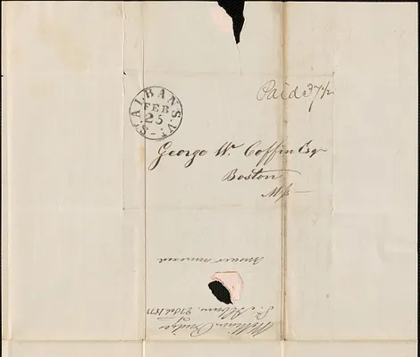 William Bridges to George Coffin, 23 February 1833