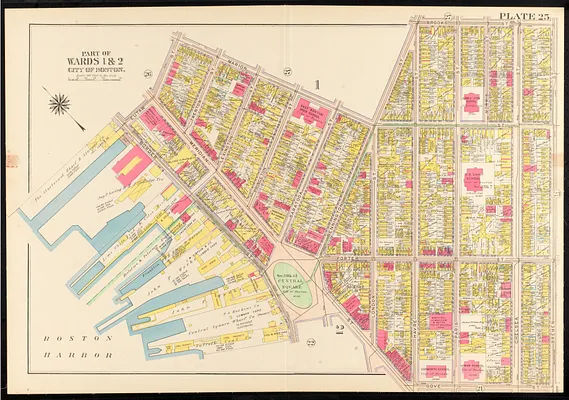 Atlas of the city of Boston, Charlestown and East Boston