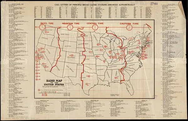Radio map of the United States