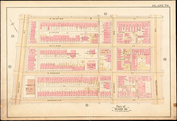 Atlas of the city of Boston : city proper