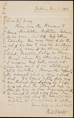 Letter from Richard Davis Webb, Dublin, to Samuel May, June 3, 1859