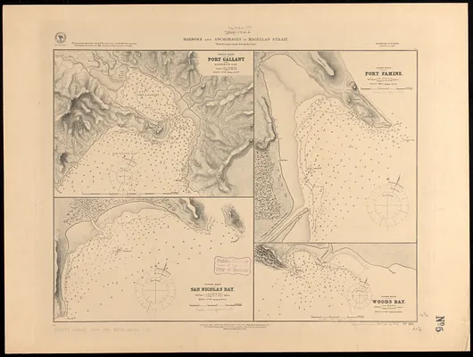 Harbors and anchorages in Magellan Strait