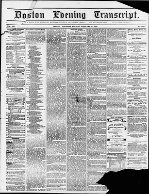 Boston Evening Transcript