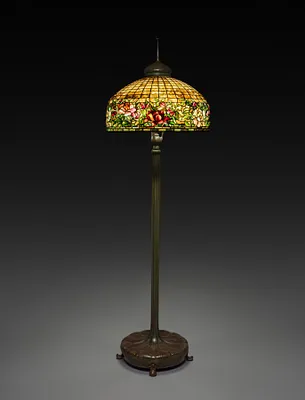 Peony Border Floor Lamp