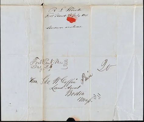 R.L. White to George Coffin, 25 July 1845