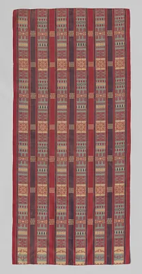 Panel from a Head Covering (‘Ajar)