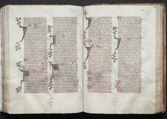 The Gotha Missal:  Fol. 101r, Text