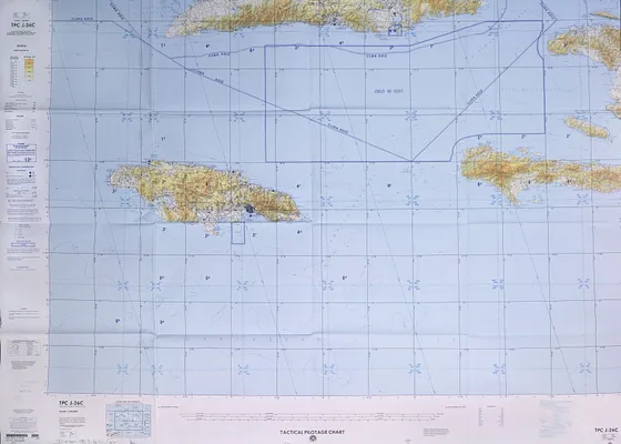 Tactical pilotage chart, TPC