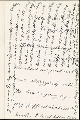 Royce, Josiah, 1855-1916 autograph letter signed to Hugo Münsterberg, Cambridge, Mass., 23 August 1901