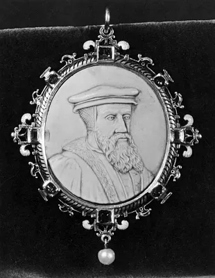 Portrait with a Jeweled Frame