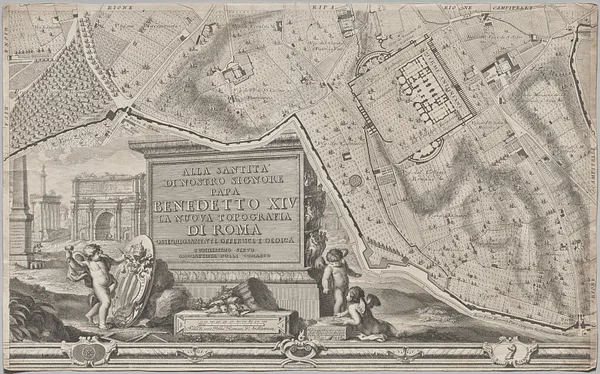 Nuova pianta di Roma data in luce da Giambattista Nolli l’anno MDCCXLVII, known as La Pianta Grande di Roma