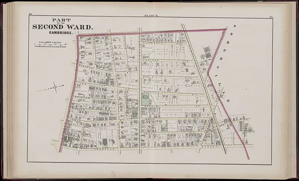 Atlas of the city of Cambridge, Middlesex Co., Massachusetts