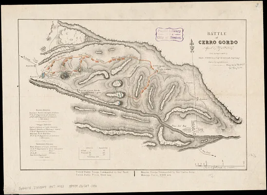 Battle of Cerro Gordo, April 17th & 18th 1847