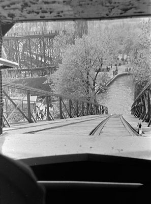 View from Sikló Railway Tracks