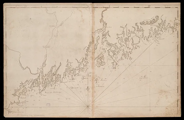 A chart of the coast of America from Wood Island to Good Harbour from Hollands surveys