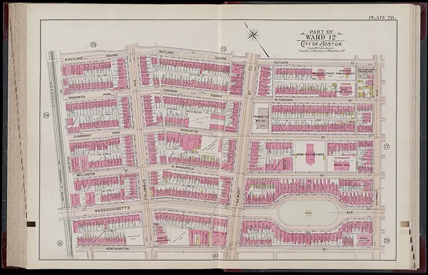 Atlas of the city of Boston, Boston proper