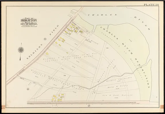 Atlas of the city of Boston, ward 25, Brighton