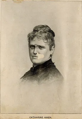 Portrait of Catharine Aiken, Quaker educator