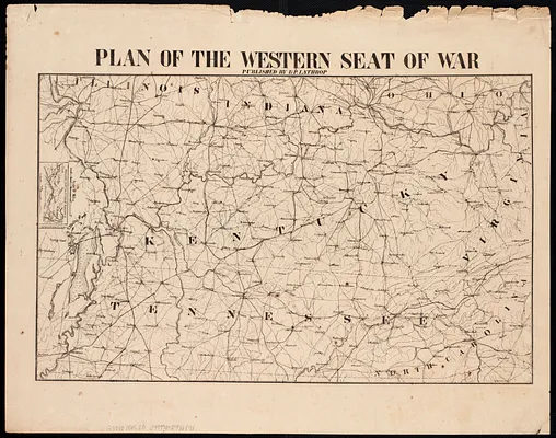 Plan of the western seat of war