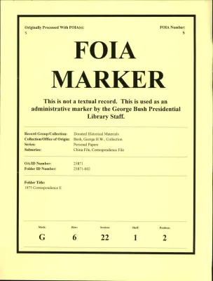 1975 Correspondence E