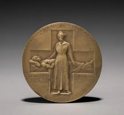 American Red Cross War Council Medal (reverse)