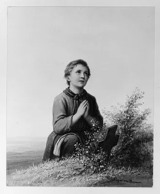 Boy In Prayer