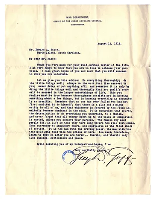 Letter of Advice on Joining the Military