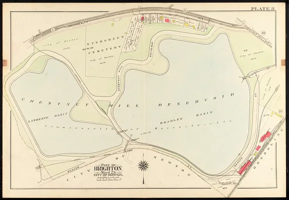 Atlas of the city of Boston, ward 25, Brighton