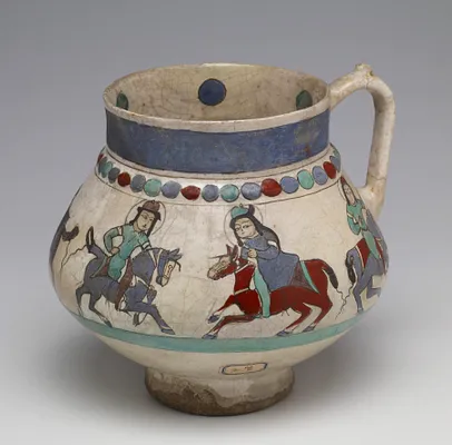 Jug with Six Horsemen