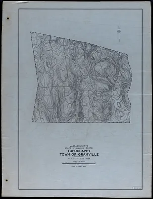 Topography Town of Granville