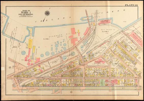 Atlas of the city of Boston, Charlestown and East Boston
