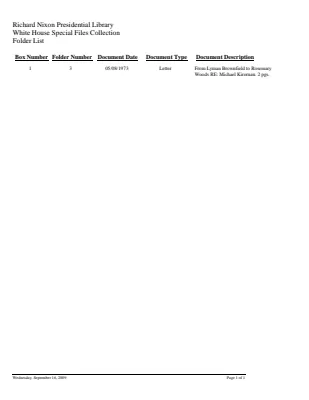 WHSF: Returned, 1-3