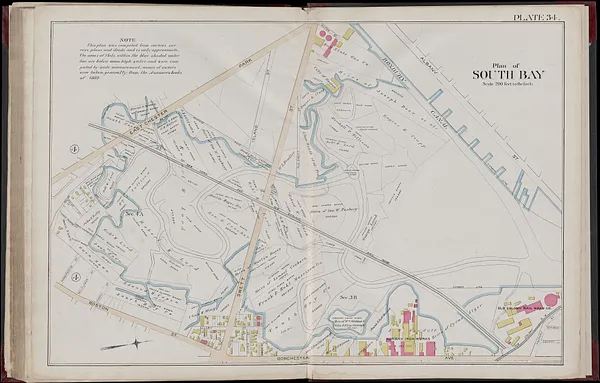 Atlas of the city of Boston, volume five, Dorchester Mass.