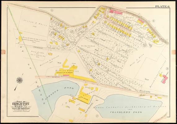 Atlas of the city of Boston, wards 25 & 26, Brighton