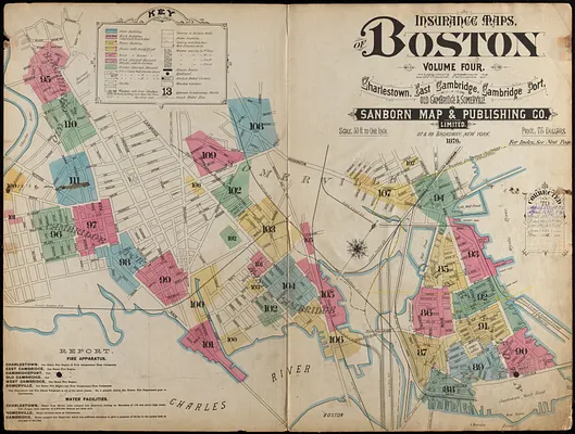 Insurance maps of Boston volume 4