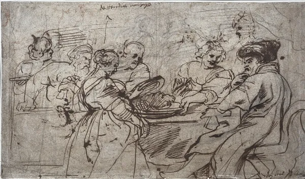 The Feast of Herod (recto)
