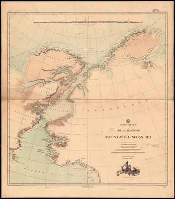 North America, polar regions, Baffin Bay to Lincoln Sea