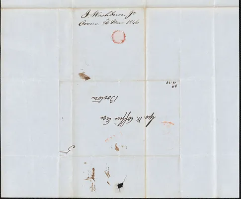 J. Washburn Jr. to George Coffin, 26 March 1846