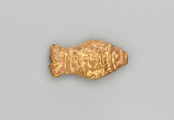 Necklace Bead in the Form of a Fish