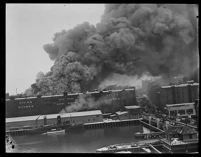 Atlas Stores fire