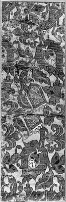 Floral motifs and shields