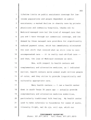 WHCCAM Meeting Transcript, Volume I, May 14, 2001 [4]
