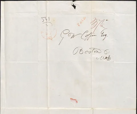 Samuel Smith to George Coffin, 24 July 1840